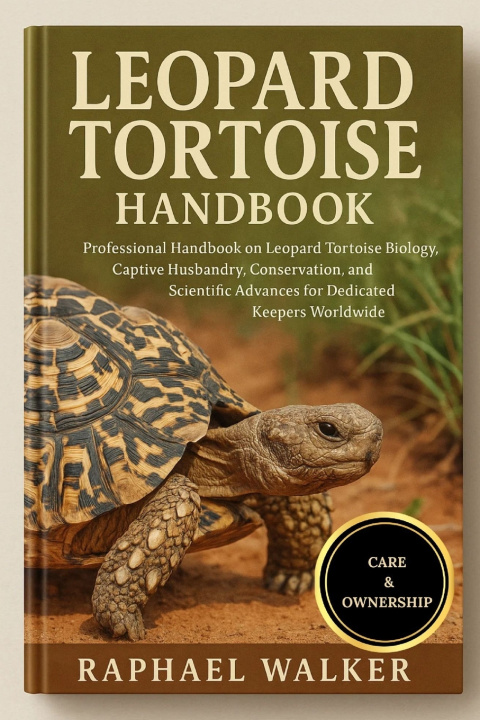 Knjiga LEOPARD TORTOISE HANDBOOK RAPHAEL WALKER