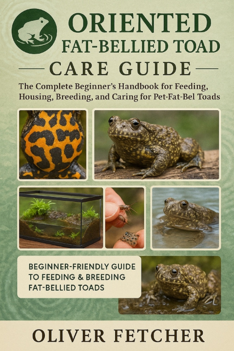 Kniha Oriented Fat-Bellied Toad Care Guide Oliver Fetcher