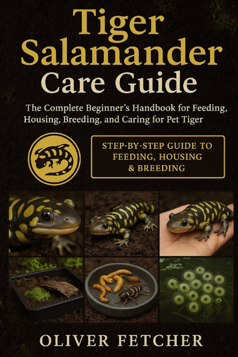 Könyv Tiger Salamander Care Guide Oliver Fetcher