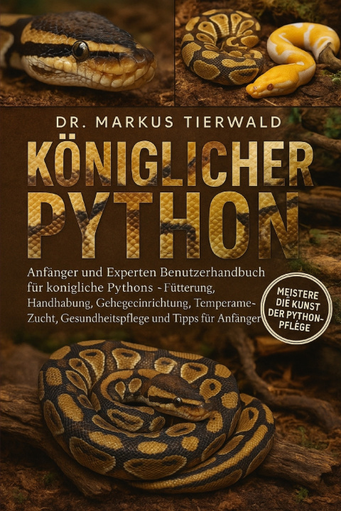 Könyv KÖNIGLICHER PYTHON Dr. Markus Tierwald
