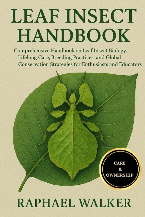Kniha LEAF INSECT HANDBOOK RAPHAEL WALKER