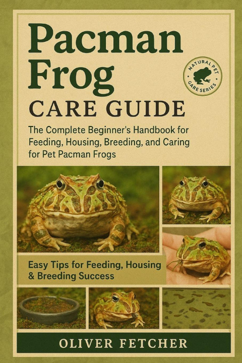 Kniha Pacman Frog Care Guide OLIVER FETCHER