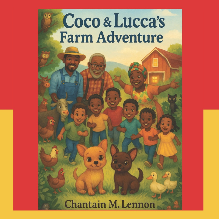 Книга Coco and Lucca's Farm Adventure Chantain M Lennon
