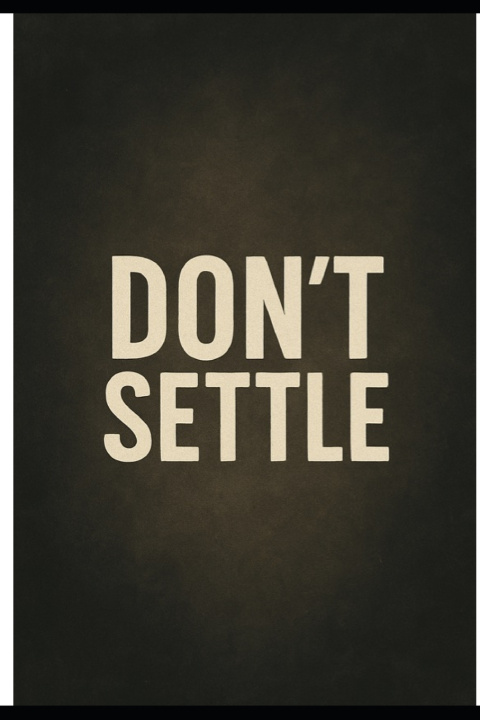 Könyv Don't Settle Forbes
