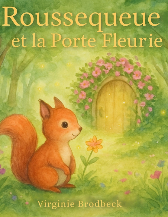 Книга Roussequeue et la porte fleurie Virginie Brodbeck