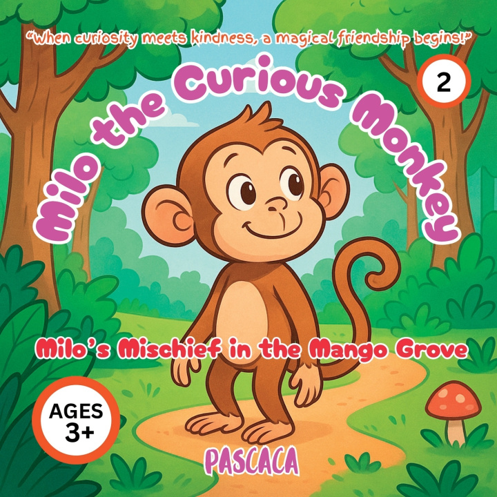 Kniha Milo the Curious Monkey Iscomi Pascaca