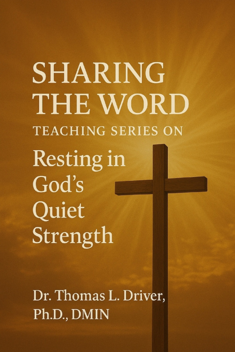 Kniha Sharing the Word Dr. Thomas L. Driver PhD DMIN