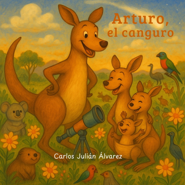 Книга Arturo, el canguro Pompas de colores