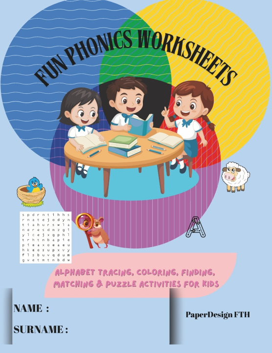 Kniha Fun Phonics Worksheets FTH PaperDesign