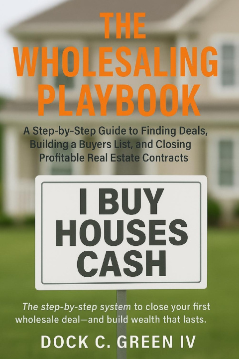 Kniha The Wholesaling Playbook Dock C Green IV