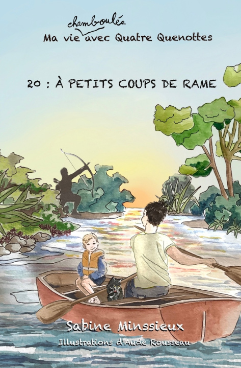 Kniha À petits coups de rame Sabine Minssieux