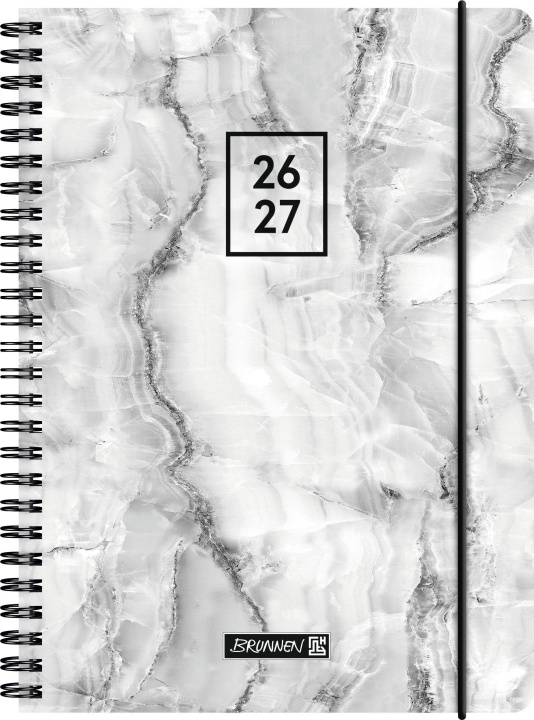 Koledar/Rokovnik Schülerkalender 2026/2027 Grey Marble 