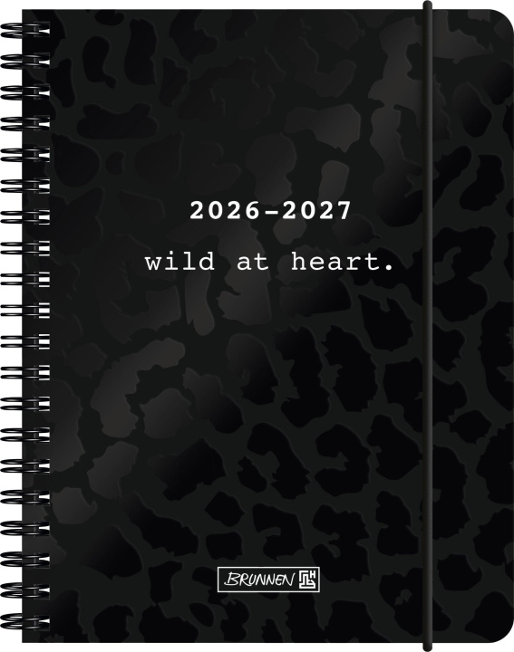 Kalendár/Diár Schülerkalender 2026/2027 BLACK 