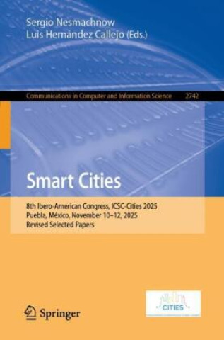 Kniha Smart Cities Sergio Nesmachnow