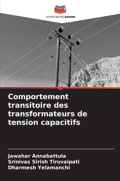 Libro Comportement transitoire des transformateurs de tension capacitifs Jawahar Annabattula