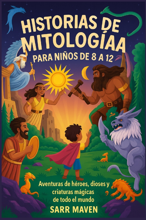 Libro HISTORIAS DE MITOLOGÍAA PARA NIÑOS DE 8 A 12 AÑOS SARR MAVEN