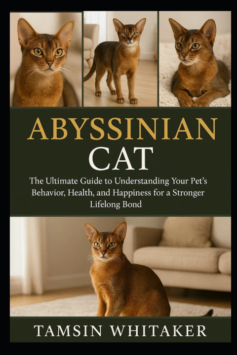 Kniha ABYSSINIAN CAT TAMSIN WHITAKER