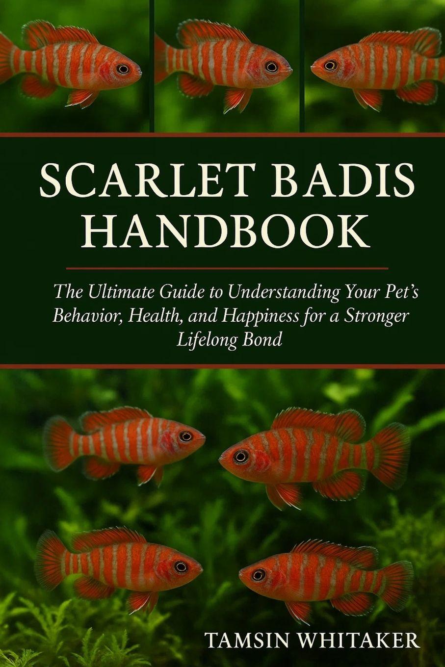 Kniha SCARLET BADIS HANDBOOK TAMSIN WHITAKER