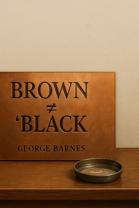 Kniha BROWN ≠ "BLACK" GEORGE BARNES