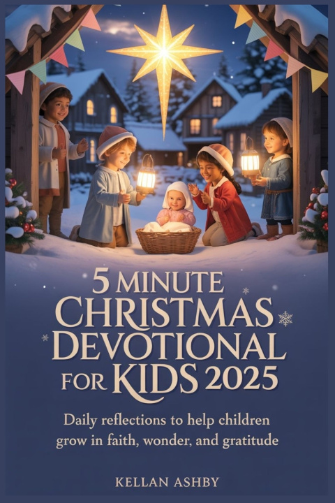 Kniha 5 Minute Christmas Devotional for Kids 2025 Kellan Ashby