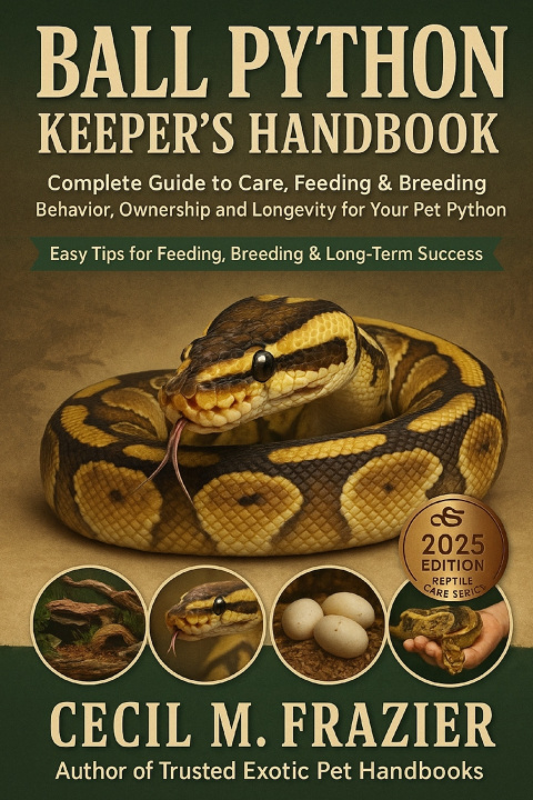Könyv BALL PYTHON KEEPER'S HANDBOOK CECIL M. FRAZIER