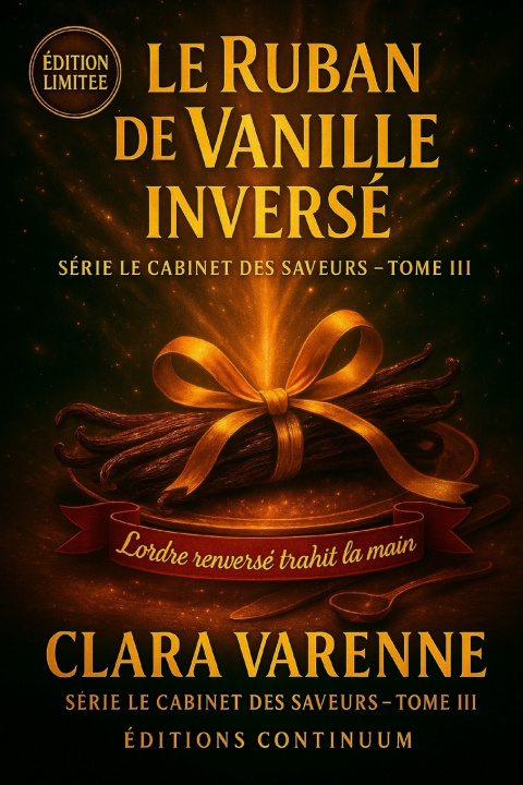 Книга Le ruban de vanille inversé Clara Varenne