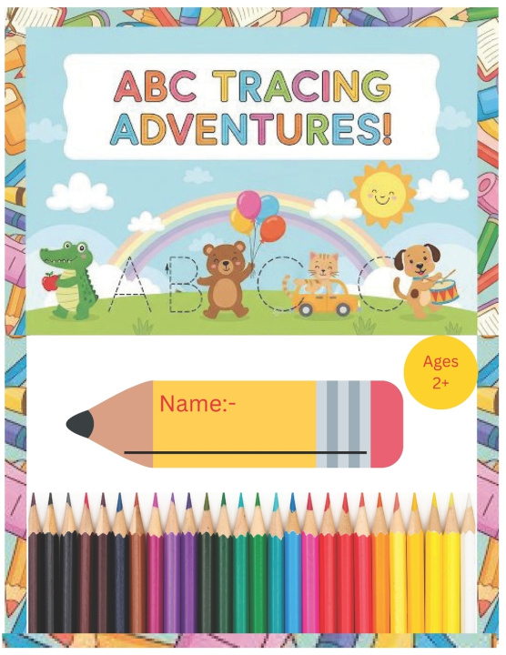 Knjiga ABC Tracing Adventures! Anu Saharan