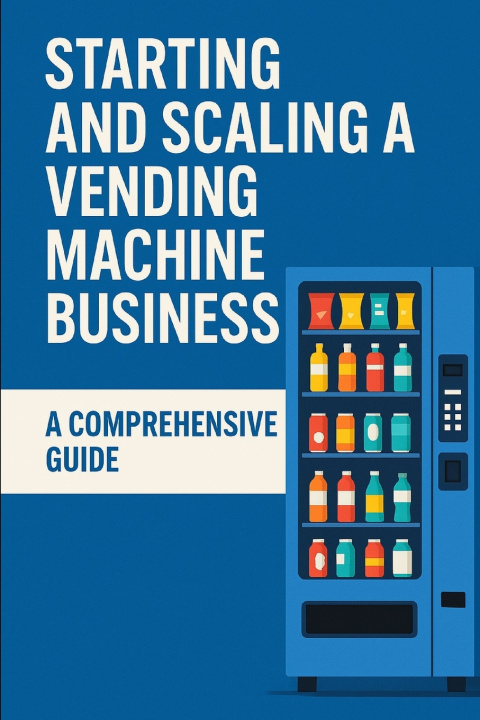 Książka Starting and Scaling a Vending Machine Business Jeremy Casanave
