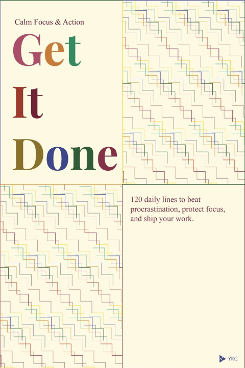 Knjiga Get It Done Quotes YKC Studio