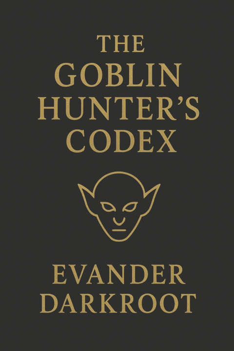 Knjiga The Goblin Hunter's Codex Evander Darkroot