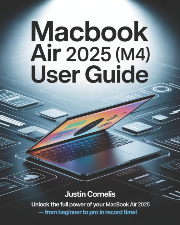 Kniha MacBook Air 2025 (M4) User Guide Justin Corrnelis
