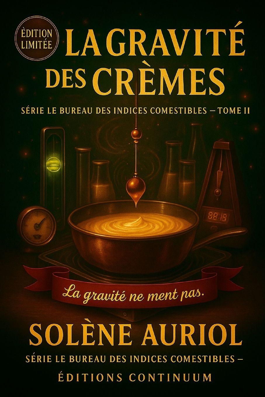 Knjiga La Gravité des Crèmes Solène Auriol