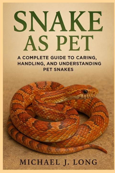 Kniha SNAKE AS PET MICHAEL J. LONG