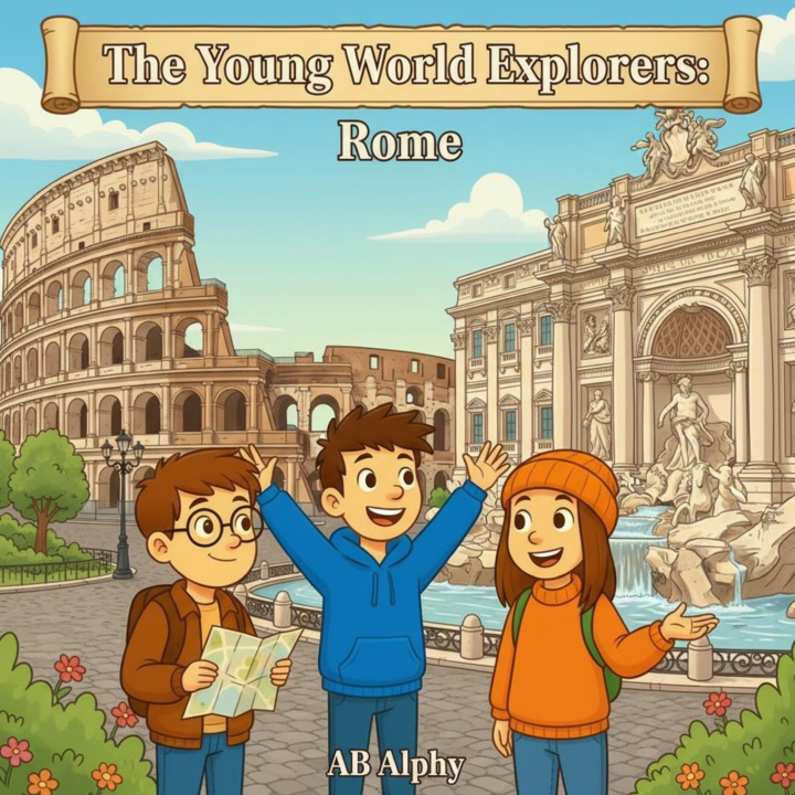 Kniha The Young World Explorers AB Alphy