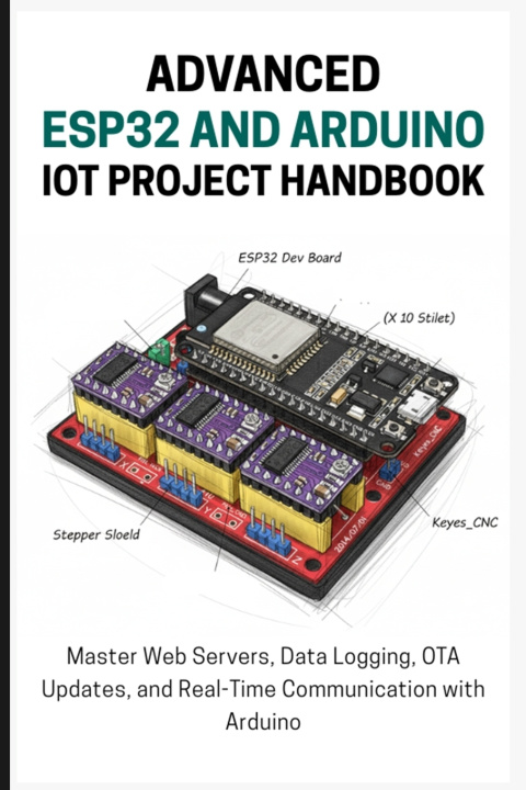 Książka THE ADVANCED ESP32 AND ARDUINO IOT PROJECT HANDBOOK Alicia Lawrence