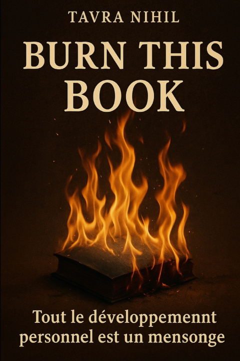 Knjiga Burn this book Tavra Nihil
