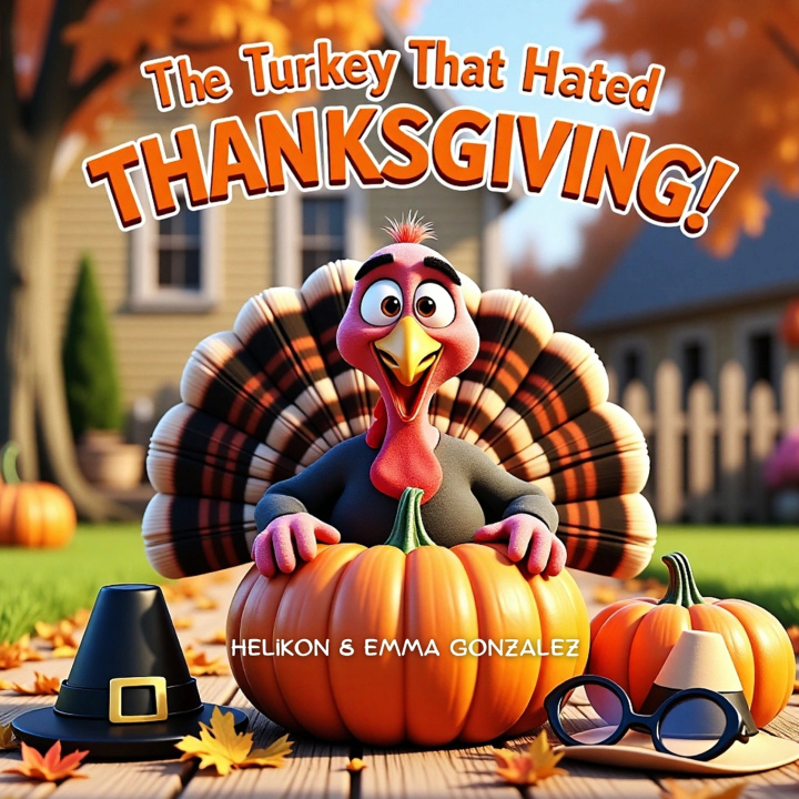 Książka The Turkey That Hated Thanksgiving Emma Gonzalez