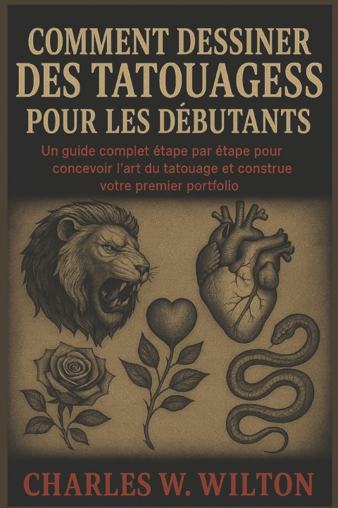Knjiga Comment dessiner des tatouages pour les débutants CHARLES W WILTON