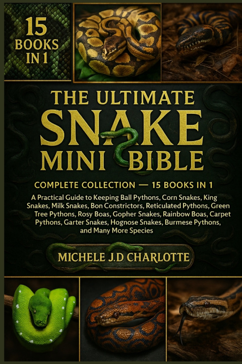 Könyv THE ULTIMATE SNAKE MINI BIBLE MICHELE J.D CHARLOTTE