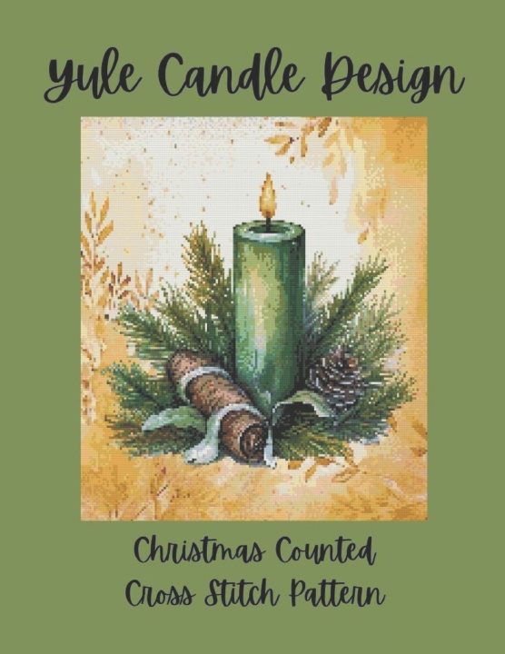 Kniha Yule Candle Design Paper Moon Media