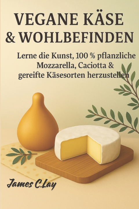 Libro Vegane Käse & Wohlbefinden James C.Lay