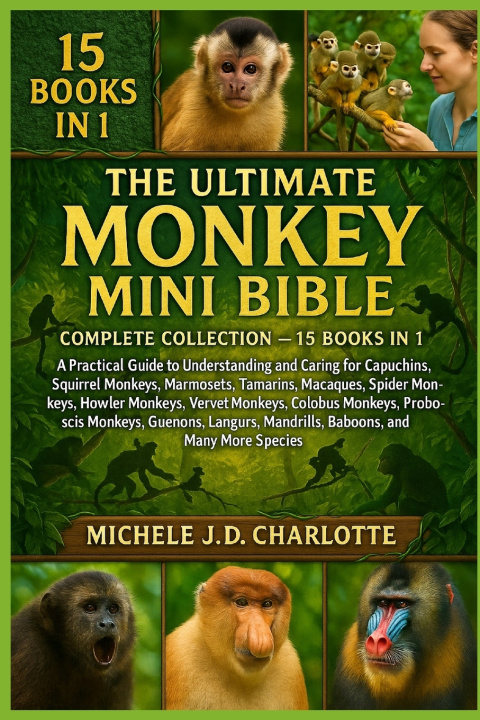 Książka THE ULTIMATE MONKEY MINI BIBLE MICHELE J.D CHARLOTTE