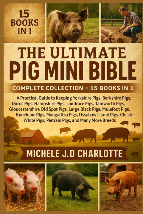 Книга THE ULTIMATE PIG MINI BIBLE MICHELE J.D CHARLOTTE
