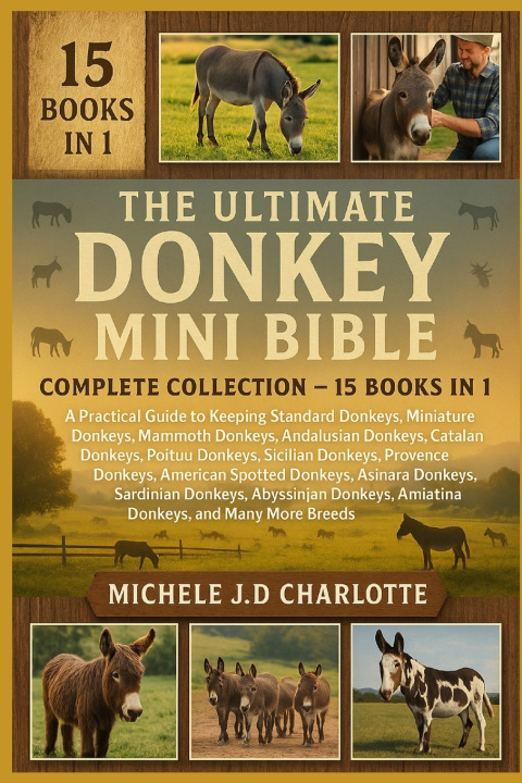 Книга THE ULTIMATE DONKEY MINI BIBLE MICHELE J.D CHARLOTTE