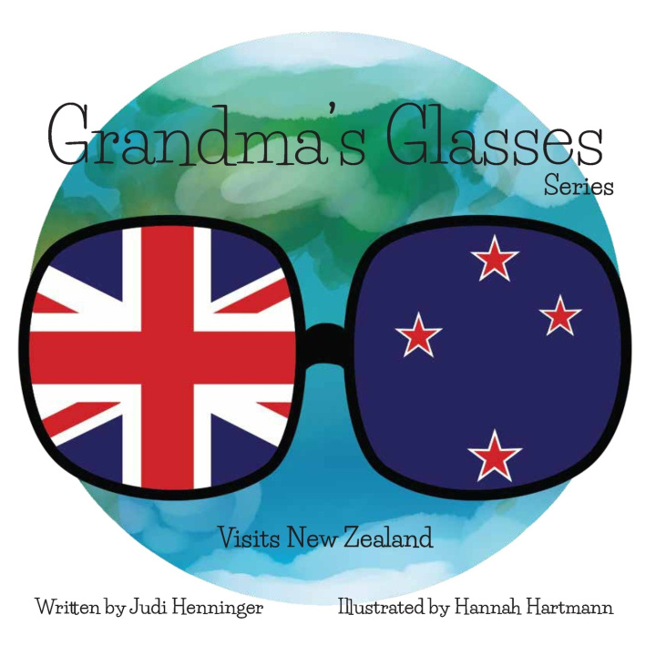 Libro Grandma's Glasses Series Visits New Zealand Judi Henninger