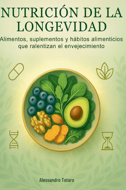 Knjiga Nutrición de la Longevidad Alessandro Totaro