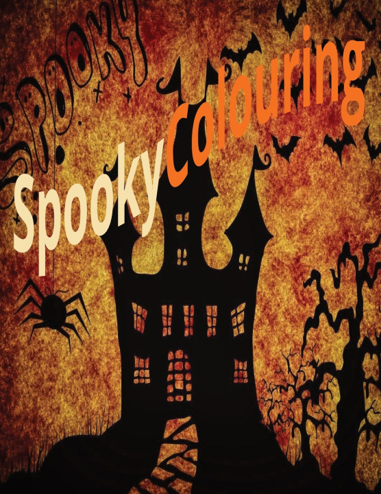 Kniha Spooky colouring Ammy Raza