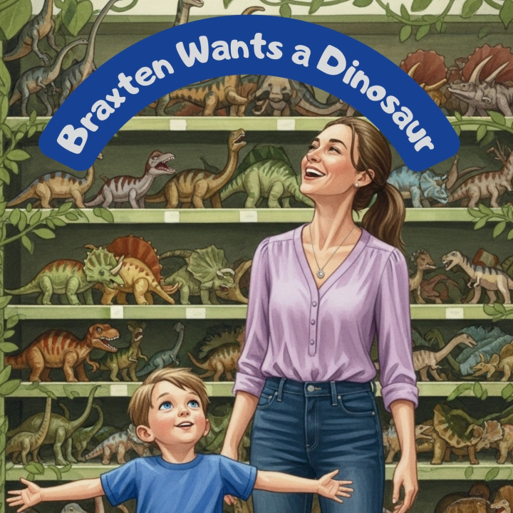 Книга Braxten Wants a Dinosaur Gregg Durkee