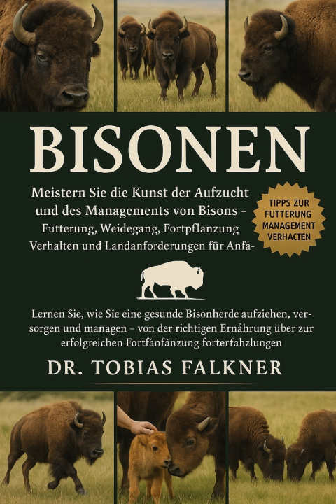Kniha BISONEN Dr. Tobias Falkner