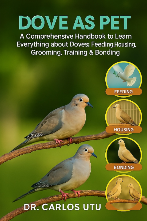 Книга DOVE AS PET Dr. Carlos Utu